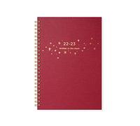 Letts A5 Sketch Week to View 22.23 Academic Diary - Burgundy