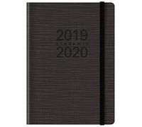 Letts Agenda MEMO A5 Semainier Noir