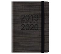 Letts Agenda MEMO A6 Semainier Noir
