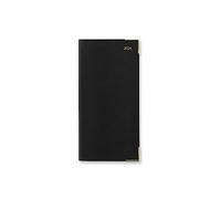 Letts Classic Slim Agenda semainier 2024 avec planificateurs Noir