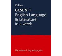 Letts GCSE 9-1 Revision Success - GCSE 9-1 Anglais en une semaine