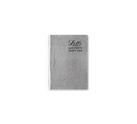 Letts Ladydate Silver Agenda 2024 - Mini Pocket 2 jours par page