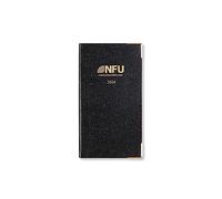 Letts NFU National Farmers Union Agenda semainier de poche 2024 Noir Format moyen