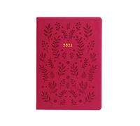 Letts of London Agenda semainier 2023 Woodland A5 - Rose, 23-082162