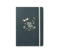 Letts of London akademischer Kalender Bumblebee A5 Tag pro Seite w/appts multilanguage Forest 25/26