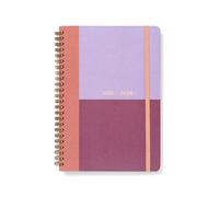 Letts of London akademischer Kalender Colour Block A5 Woche auf 2 Seiten multilanguage Raspberry 25/26