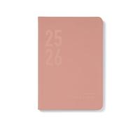 Letts of London akademischer Kalender Conscious A5 Woche auf 2 Seiten multilanguage Clay 25/26