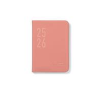 Letts of London akademischer Kalender Conscious A6 Woche auf 2 Seiten multilanguage Clay 25/26