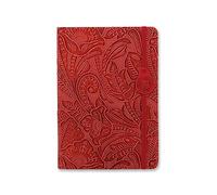 Letts of London Baroque A5 semaine sur 2 pages multilingue Red 2024