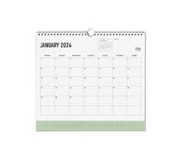 Letts of London Conscious Calendrier mural Sage 2024