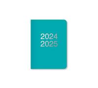 Letts of London Dazzle Agenda scolaire 2024/2025 avec rendez-vous Format A6 Turquoise