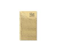Letts of London Ladydate Agenda semainier fin 2026 - Doré 26-TLADYSLIM