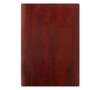 Letts of London Lecassa A4 semaine sur 2 pages multilingue Brown 2024