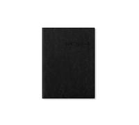 Letts of London Lecassa A5 semaine par 2 pages multilingue Black 2024