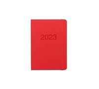 Letts of London Memo Agenda semainier 2022 Rouge Format A6 23-080264
