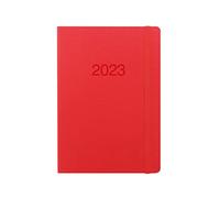 Letts of London Memo Agenda semainier 2023 Rouge Format A5 23-080267