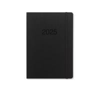 Letts of London Memo Agenda semainier 2025 Noir Format A5