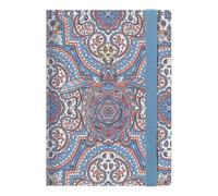 Letts of London® Paisley Agenda académique hebdomadaire/mensuel, août 2025 à juillet 2026, vue hebdomadaire, reliure cousue, multilingue, format A6, 14,9 x 10,5 cm, tortue (C031136-25)