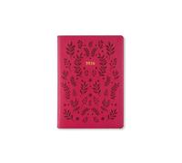 Letts of London Woodland 26-082168 Agenda semainier 2026 Rose Format A6
