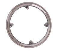 Letturn Protection de pédalier 42T pour chaîne de vélo 4 trous avec vis | Design à 4 trous, plage de pas de 9,7 à 10,7, installation rapide, nettoyage facile, utilisation du couvercle du pédalier