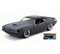 Letty's Plymouth Barracuda 1970 Fast & Furious 7 Noir 1:24 Modèle JADA TOYS