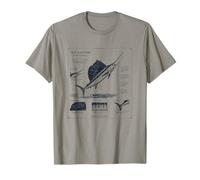 L'étude Istiophorus Platypterus Sailfish T-Shirt