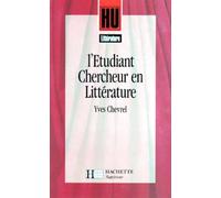 L'Etudiant-Chercheur En Litterature. Guide Pratique