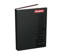 L'ETUDIANT ORIGINAL Agenda Scolaire 2025 2026 Couverture ouatinée 15x21cm journalier - Noir
