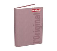 L'ETUDIANT ORIGINAL ROSE Agenda Scolaire 2026 - 2027 - Couverture ouatinée 15x21cm journalier - Couleur Boie de rose