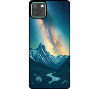 L'étui Smartphonica convient à Huawei Y5P avec impression de ciel étoilé - Coque arrière en TPU avec impression de ciel étoilé Milkyway Design
