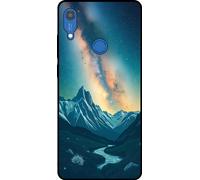 L'étui Smartphonica convient à Huawei Y6S avec impression de ciel étoilé - Coque arrière en TPU avec impression de ciel étoilé Milkyway Design