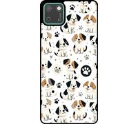 L'étui Smartphonica convient pour Huawei Y5P avec impression de chien - Coque arrière TPU design chien