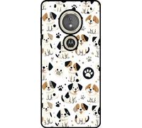 L'étui Smartphonica convient pour Motorola Moto E5 / G6 Play avec impression de chien - Coque arrière TPU design chien