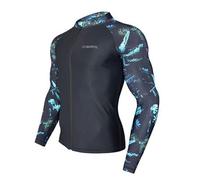 Letuwj Ensemble maillot de bain rashguard pour homme - Protection solaire - Combinaison de surf à manches longues et pantalon long