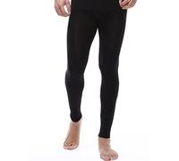Letuwj Homme sous-vêtement Bas Thermiques Taille Haut Slim Fit Pantalons Noir XXXXXX-Large
