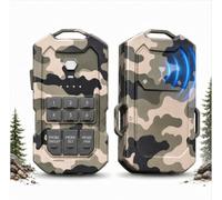 LETWESAF Alarme périmétrique Radar Portable pour Camping, portée 800 m (Camo)