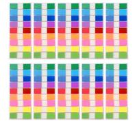 Leucasa 1800 Pièces Marque Page Adhesif 9 Couleurs Feuillets Autocollants Morandi Sticky Notes pour la Lecture, l'Écriture, l'Étude, le bureau, l'École, l'Agenda Memo