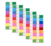 Leucasa 900 Pièces Marque Page Adhesif 9 Couleurs Feuillets Autocollants Morandi Sticky Notes pour la Lecture, l'Écriture, l'Étude, le bureau, l'École, l'Agenda Memo