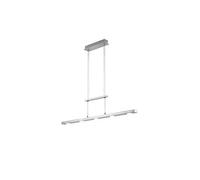 leuchten 379190707 lacal lampe suspendue, métal, integriert, 3.5 w, nickel mat, 8 x 100 x 160 cm