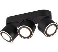 Leuchten 652910332 Plafonnier,Noir Mat