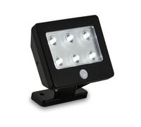 Leuchten Kollig - Projecteur - 2276065 - In tecteur De Mouvement - Détecteur Clair/Foncé - Zone De Détection 3m -Piles Incluses -12x9cm - Briloner