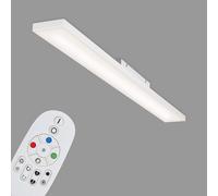 Leuchten - Panneau Led,Plafonnier Led Dimmable,Sans Cadre,Contrôle De La Température De Couleur,Rgb,Télécommande Incluse,24 Watt,2.900 Lumen,Blanc,1195x100x57mm (Lxlxh)