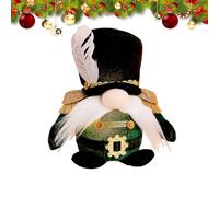 Leuchten Sie Weihnachten GNOME | LED Stehende Soldat Weihnachtsknors | Urlaubsvorräte Für Herbst Thanksgiving Außerhalb Der Front -Apartment -Schlafsäule Am Geburtstag