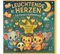 LEUCHTENDE HERZEN: Ein Kawaii-Gefühlebuch für Kinder 2+/ PREMIUM -EDITION MIT LEUCHTENDEN FARBEN & Gefühle entdecken-ein farbenfrohes Bilderbuch über Freude, Geborgenheit & Freundschaft