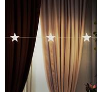 Leuchtkette Décoration de Noël Guirlande Lampe Décorative LED 20x Sternen-Design