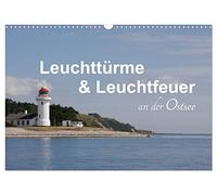 Leuchttürme und Leuchtfeuer an der Ostsee (Wandkalender 2026 DIN A3 quer), CALVENDO Monatskalender: Dänische, schwedische und deutsche Leuchttürme und Leuchtfeuer an der Ostsee