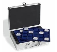 Leuchtturm 301163 Coffret à Monnaie Cargo S 6 - INCL. 6 Plateaux pour 144 pièces jusqu'à 33 mm Ø p.ex. 2 pièces Euro - 292 x 97 x 213 mm