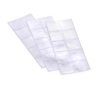 Leuchtturm 302448 Pochettes pour pièces de Monnaie - 52 x 103 Pochettes pour pièces de Monnaie jusqu'à 42 mm Ø - 2 Poches - 100 Cartes Blanches - 100 STK