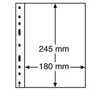 Leuchtturm 319037 Pochettes pour pièces de Monnaie Optima 1C - Rangement pour Jeux de pièces de Monnaie et Grandes Cartes Postales, Lettres et Actions - Pack de 10