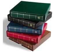 LEUCHTTURM Reliure à anneaux EXCELLENT DE, avec étui de protection, bleu